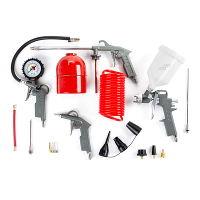Air Tool Assortment Kit 18pc - air tools