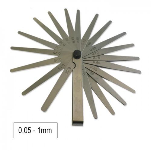 JBM-52433 Feeler Gauge Metric 19pc