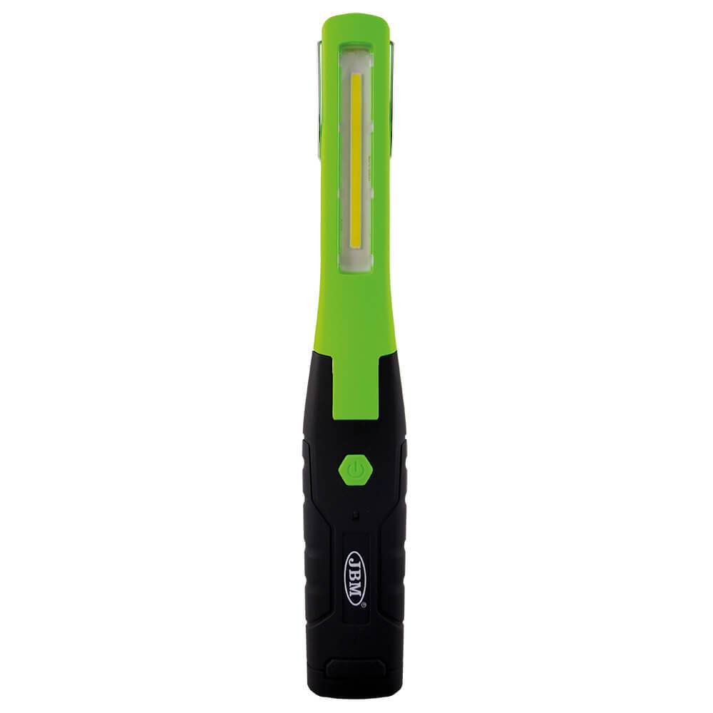 LED COB Hand Lamp 170lm Torch With Charging Base Swivel Top Magnetic Strip