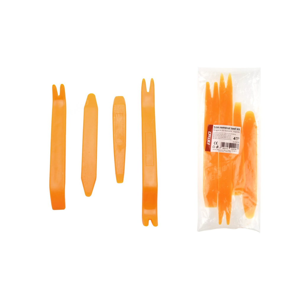 Plastic trim panel clip removal set 4pc