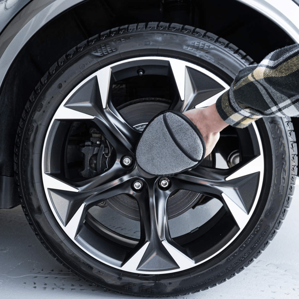 Microfiber Alloy Wheel Cleaning Pad Sponge 20 × 16 × 2 cm Reusable Non Scratch