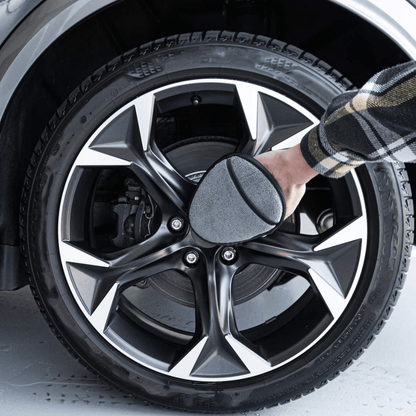 Microfiber Alloy Wheel Cleaning Pad Sponge 20 × 16 × 2 cm Reusable Non Scratch