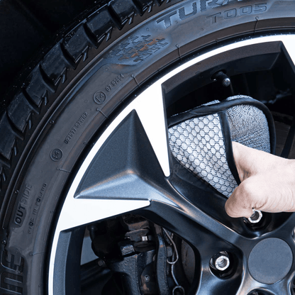 Microfiber Alloy Wheel Cleaning Pad Sponge 20 × 16 × 2 cm Reusable Non Scratch