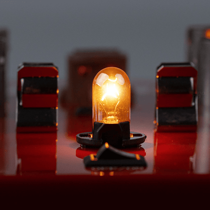 LumiTec W5W / WY5W Chrome Halogen Capless 501 Bulbs – 12 V, 5 W (Pack of 2)