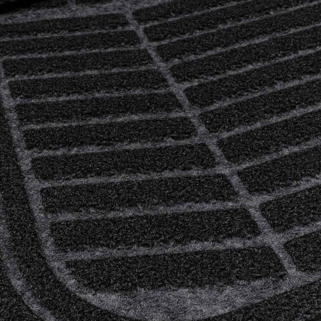 Textile Car Mats Set Of 4 Black Floor Protection Universal Fit Hard Wearing