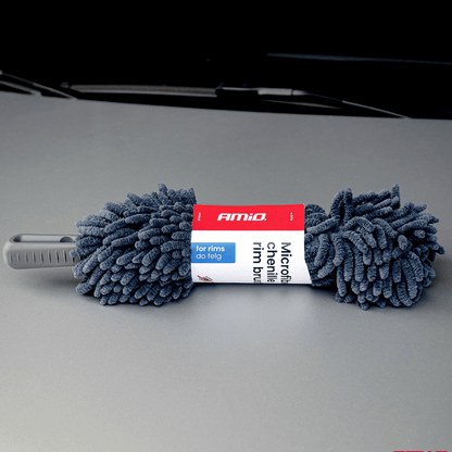 Chenille Microfiber Noodles Wheel Rim Brush Cleaner 7 × 7 × 37 cm