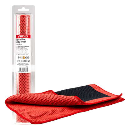 Microfiber Clay Towel 30×30 cm Vehicle Bodywork Cleaning After Claying