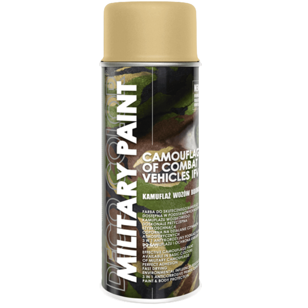 Deco Color-Military Spray Paint Aerosol Anti Reflective Camouflage 400ml