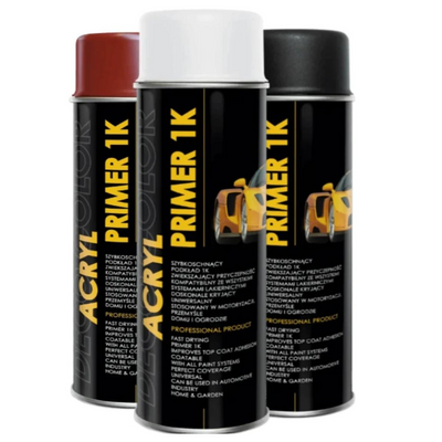 1K Acryl Primer 4 Colours Fast Drying 500ml - Primers