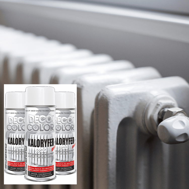 Eco Radiator Water-Based Enamel – Odorless Paint for Radiators and Heaters