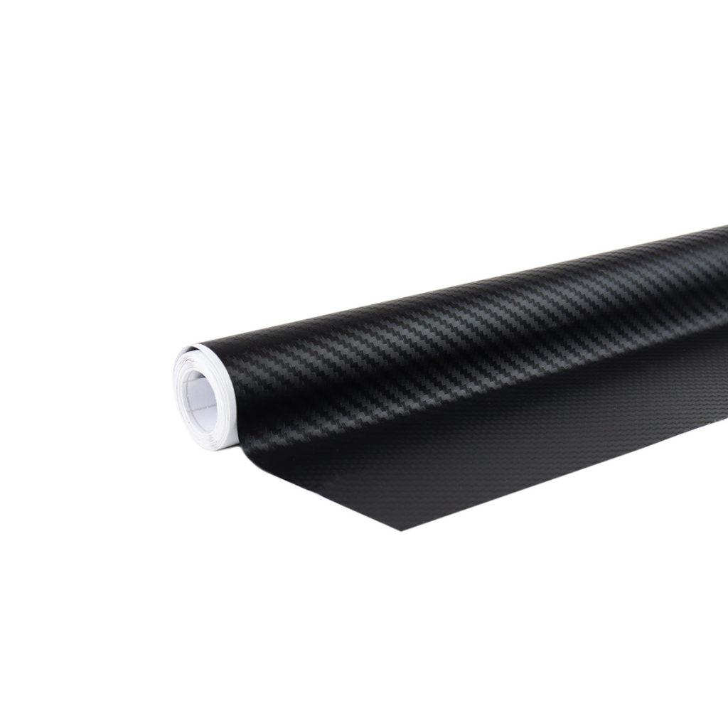 3D Carbon Fiber Black Foil 30cm x 150cm - Car Care &