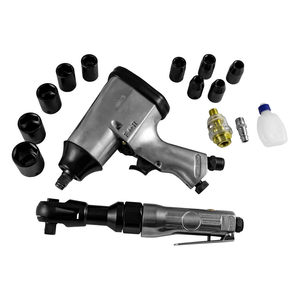JBM-52156 Air Impact Gun and Ratchet Kit