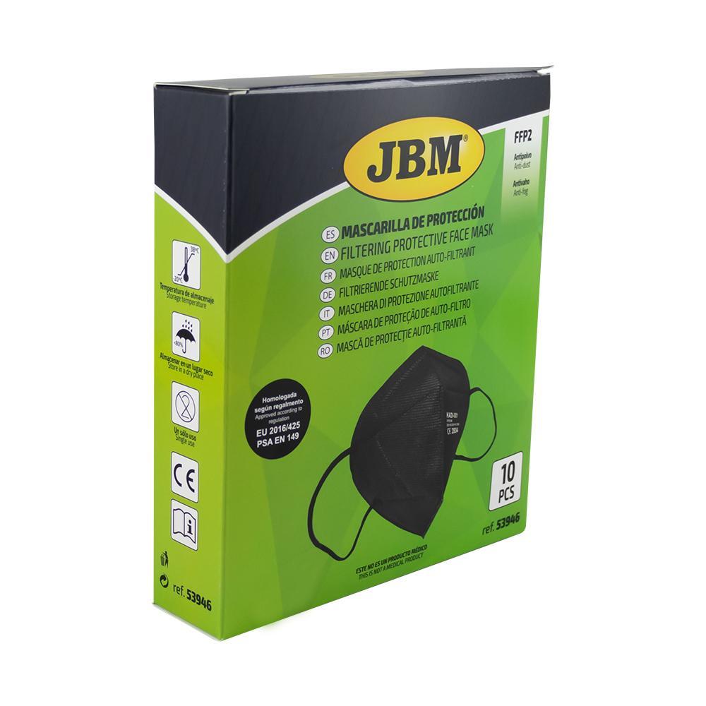 JBM-53946 Filtering Protective Face Mask Ffp2 - Black Addistional Image 2