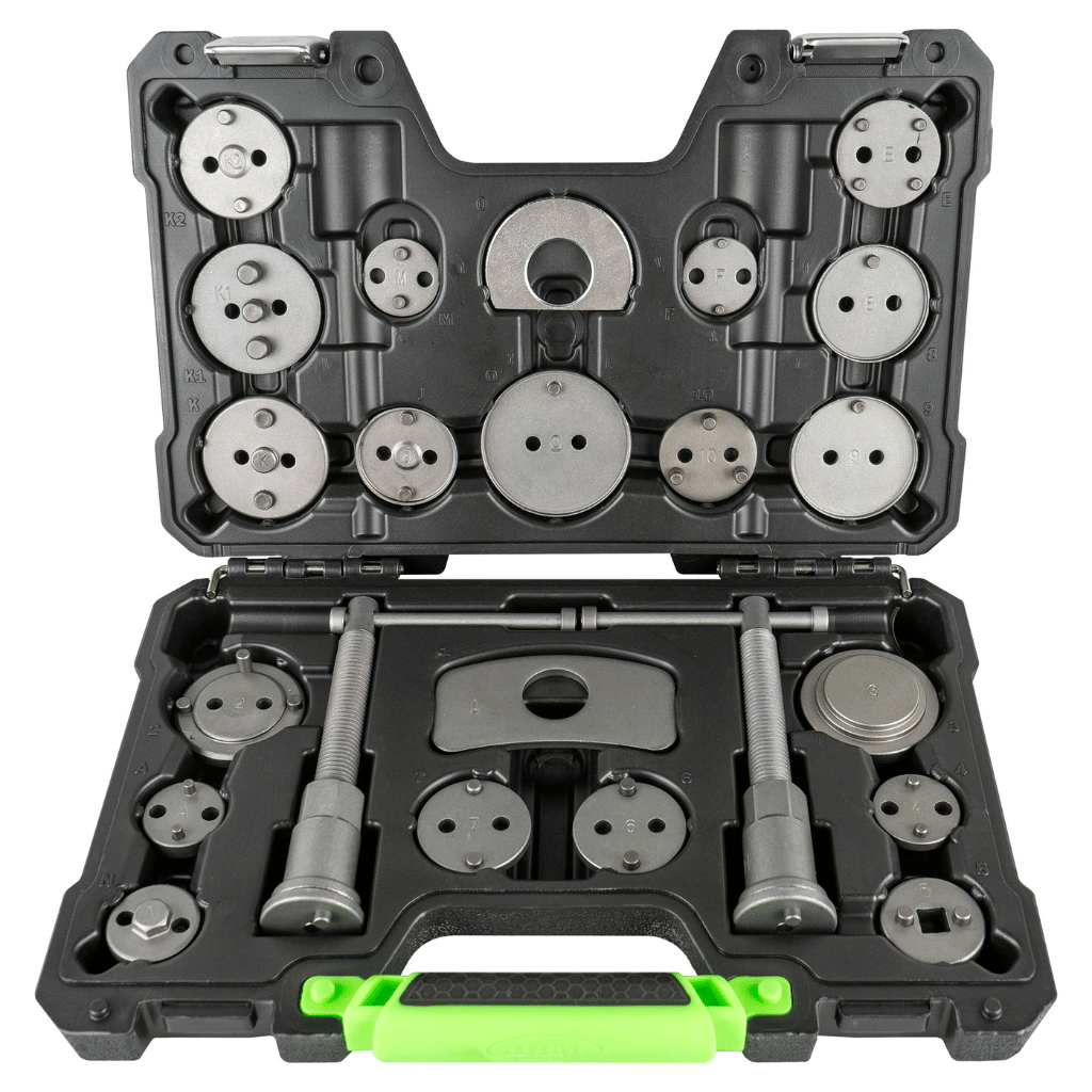 23‑Piece Brake Pistons Rewinding Tool Set – Brake Caliper Piston Compressor Kit