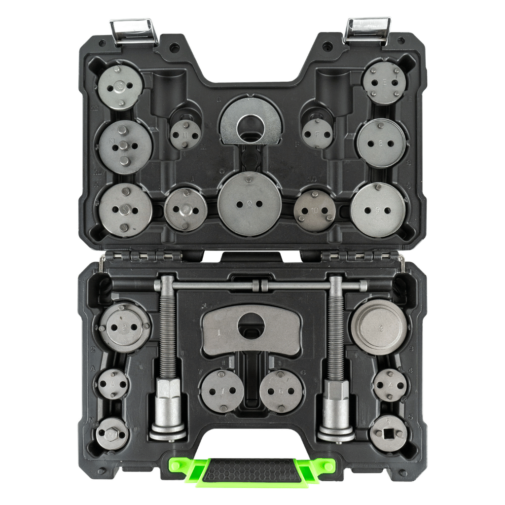 23‑Piece Brake Pistons Rewinding Tool Set – Brake Caliper Piston Compressor Kit