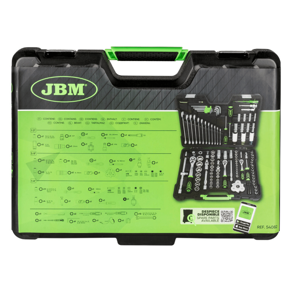 132-Piece Tool Case Socket Set With Hexagonal Sockets – Your Ultimate Toolkit