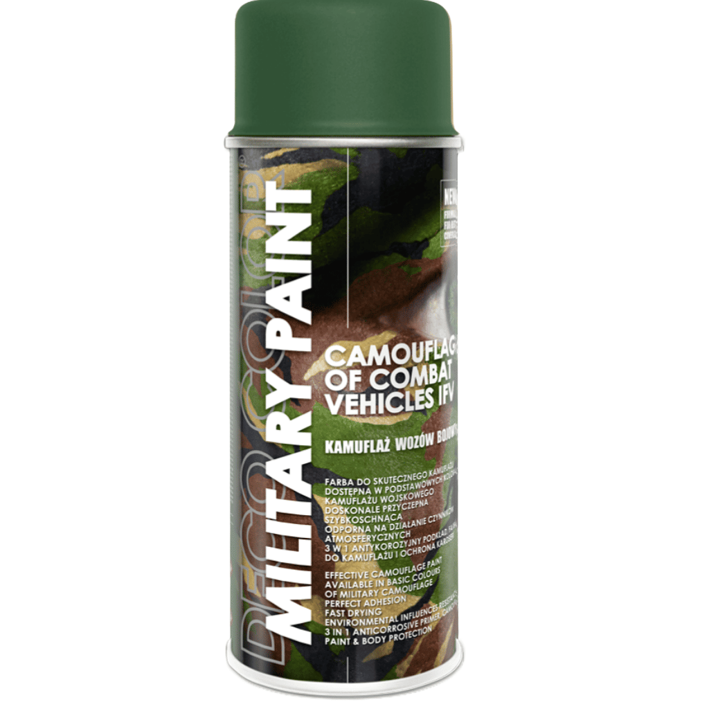 Deco Color-Military Spray Paint Aerosol Anti Reflective Camouflage 400ml