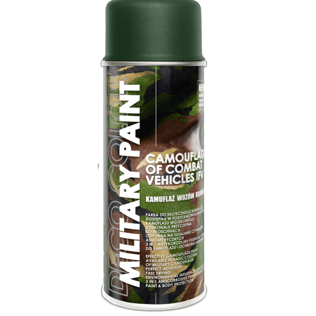 Deco Color-Military Spray Paint Aerosol Anti Reflective Camouflage 400ml