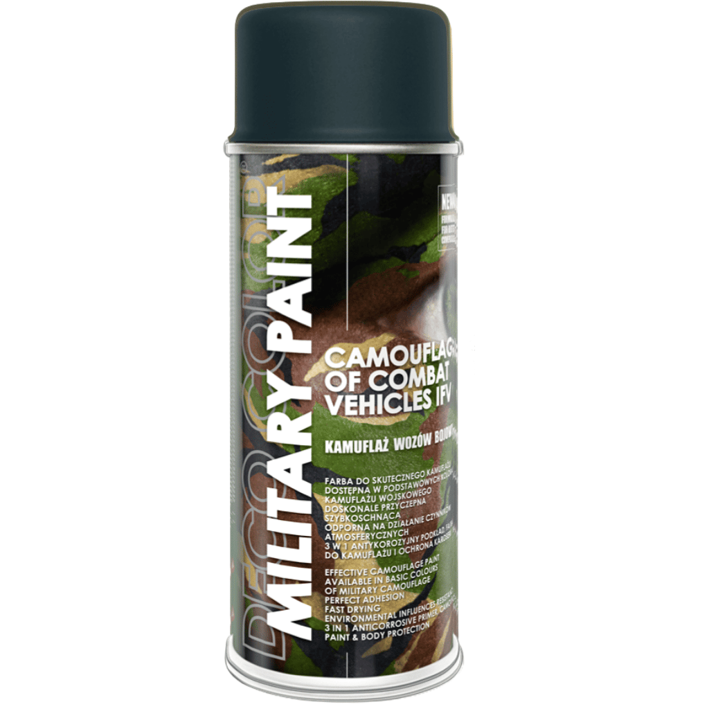 Deco Color-Military Spray Paint Aerosol Anti Reflective Camouflage 400ml