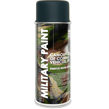 Deco Color-Military Spray Paint Aerosol Anti Reflective Camouflage 400ml
