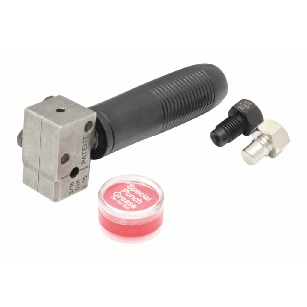 On Vehicle Brake Line Pipe Flaring Tool Set Universal SAE DIN