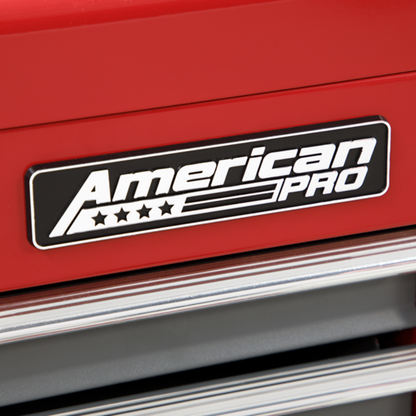 Sealey 9 Drawer Topchest with Ball-Bearing Slides - Red