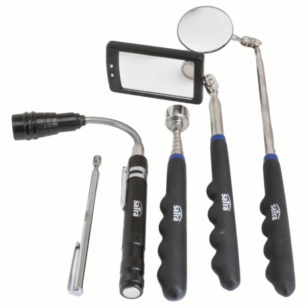 5-Piece Telescopic Magnetic Pick-Up & Inspection Tool Set