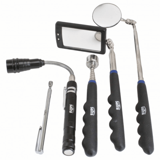 5-Piece Telescopic Magnetic Pick-Up & Inspection Tool Set