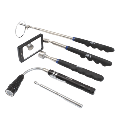 5-Piece Telescopic Magnetic Pick-Up & Inspection Tool Set