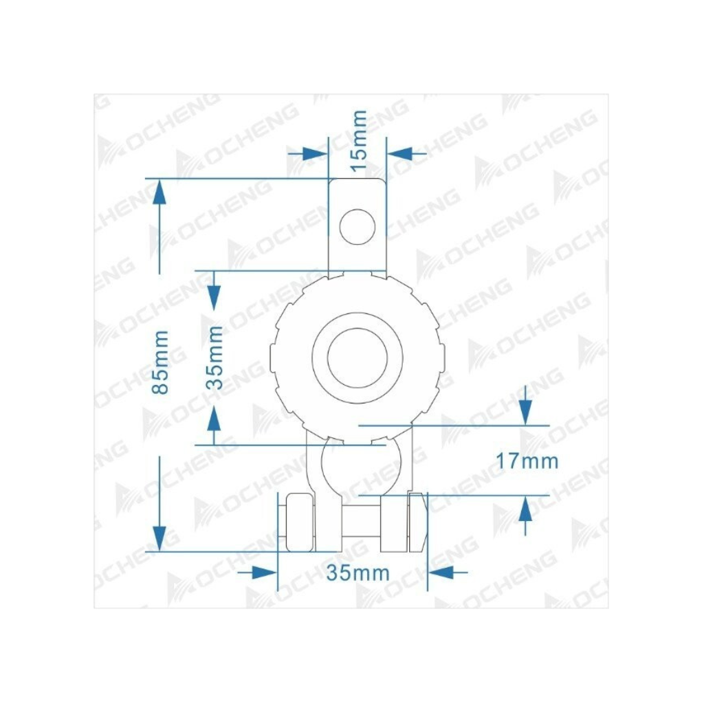 Asta - battery terminal with cut off switch