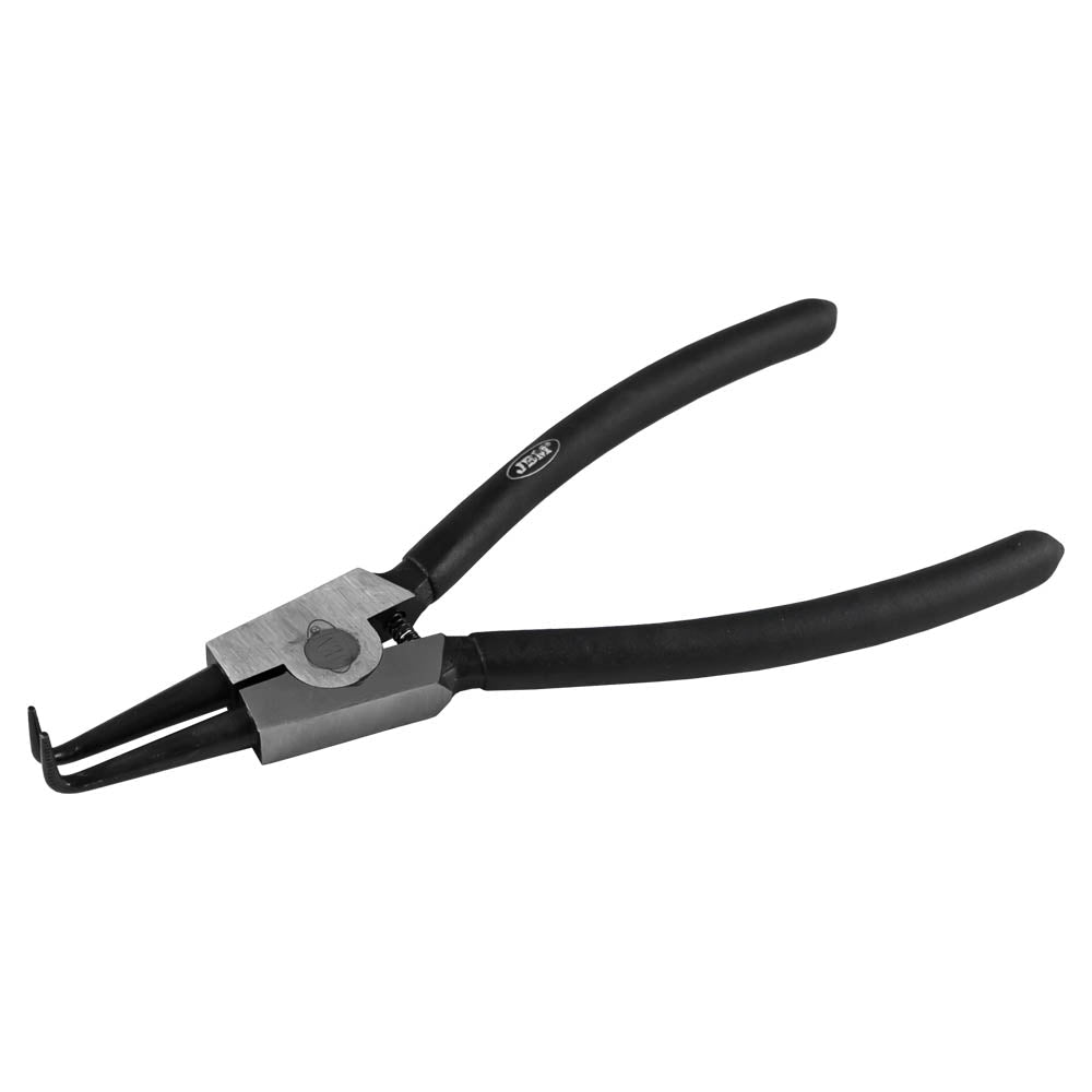 Bent Tip External Circlip Pliers Straight Tip 9" 225mm With 35mm Opening - Sweeney Motor Factors