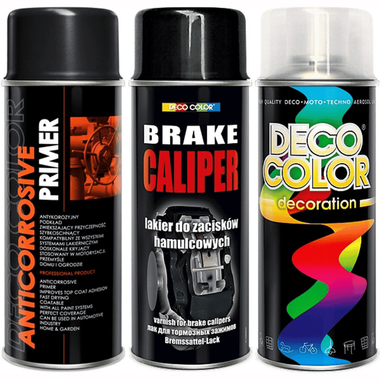 3pc High-Performance Brake Caliper Paint Kit – Durable, Stylish, and Heat-Resistant