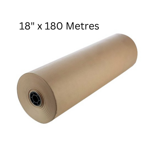Brown masking paper 18 x 180m