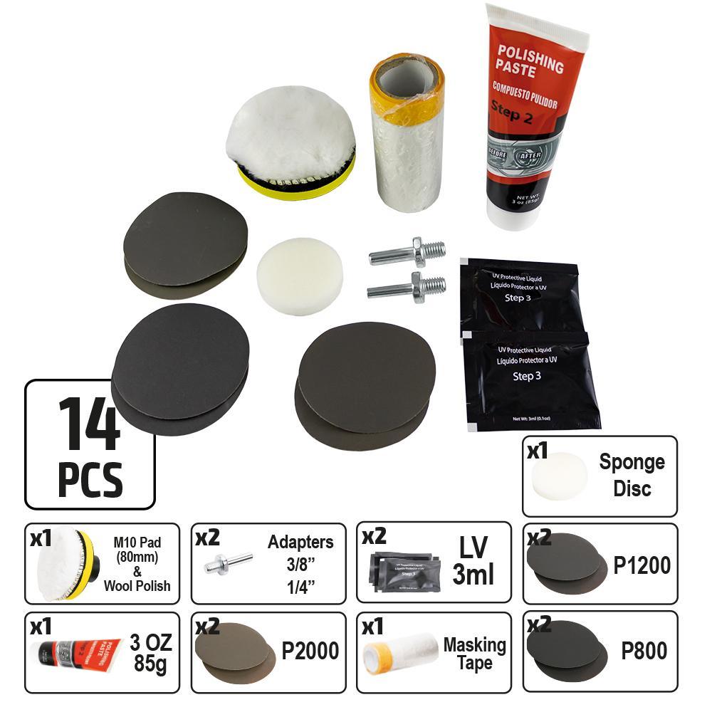 JBM-53626 Headlight Restoration Kit Additional View 1