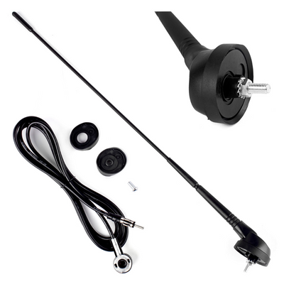 Car Radio Aerial Antenna 400mm With 5mm Adaptor With Cable - Sweeney Motor Factors