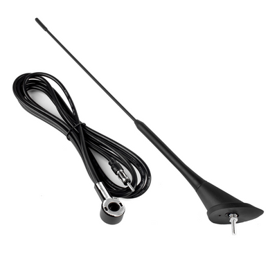 Car Radio Aerial Antenna Bee Sting 400mm With 5mm Adaptor & 3M Cable - Sweeney Motor Factors