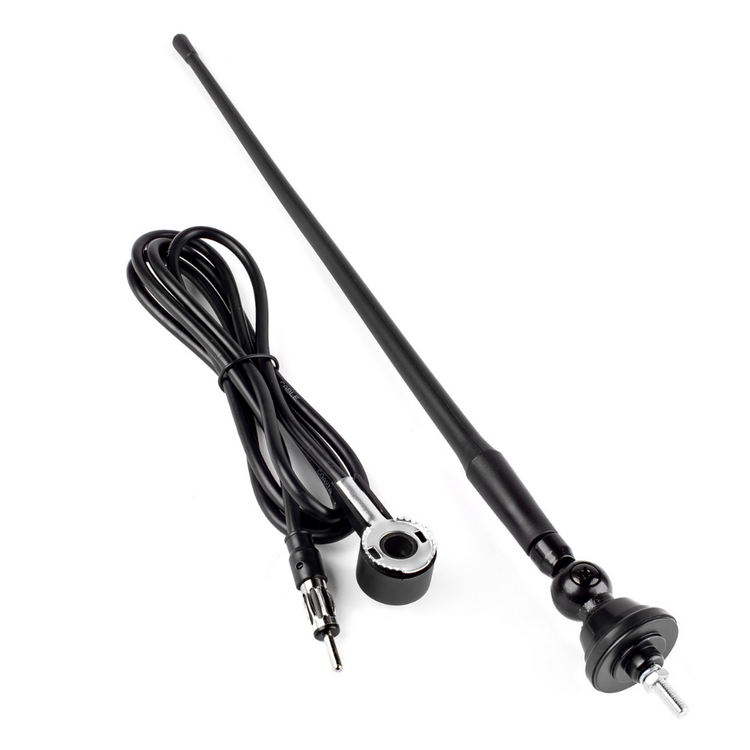 Car Radio Aerial Antenna Rubber 340mm With 5mm Thread
