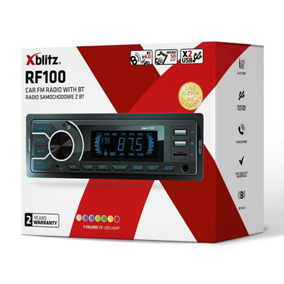 Car Radio Stereo FM Bluetooth Micro SD USB Hands Free With Remote Control - Sweeney Motor Factors