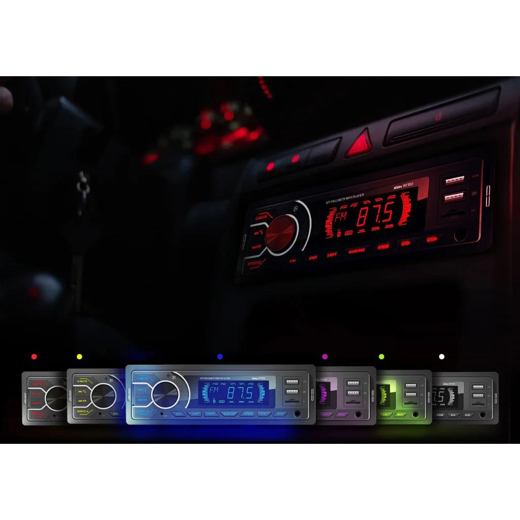 Car Radio Stereo FM Bluetooth Micro SD USB Hands Free With Remote Control - Sweeney Motor Factors