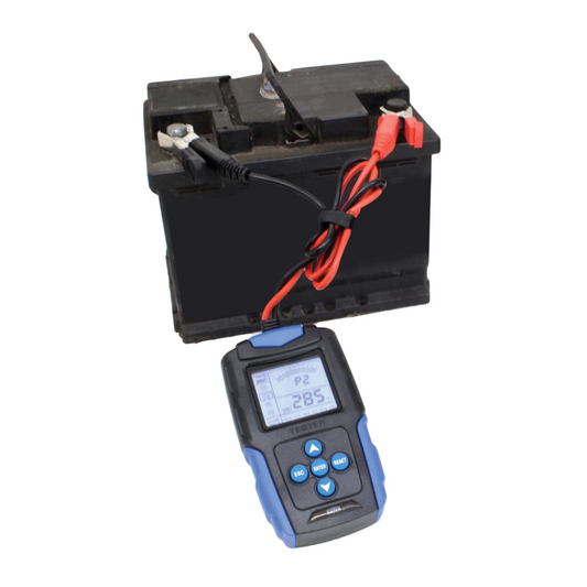 Car van battery tester 12v 24v 3ah - 200ah lcd display
