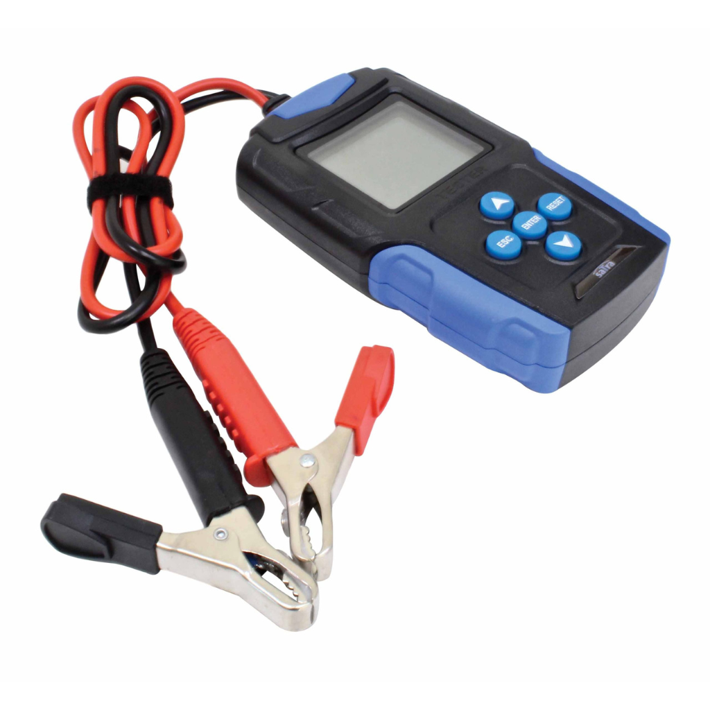 Car van battery tester 12v 24v 3ah - 200ah lcd display