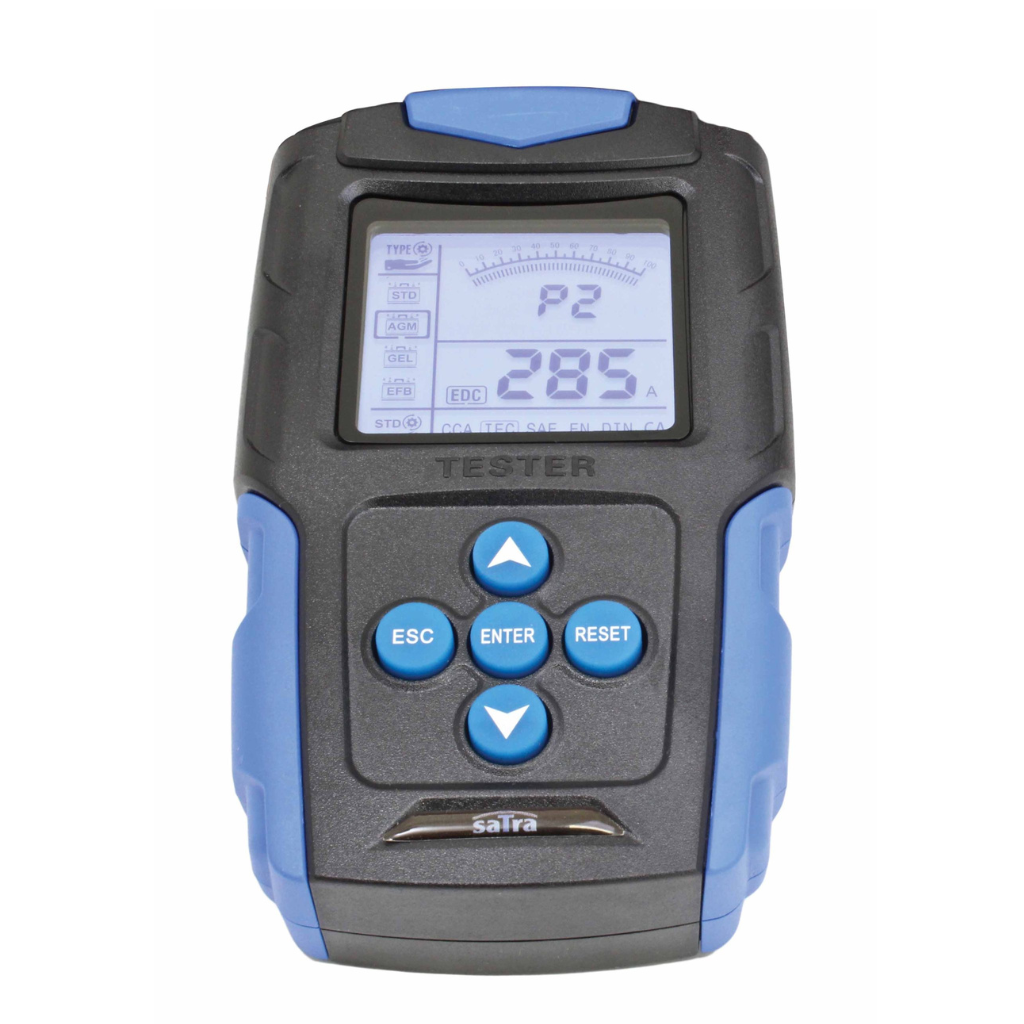 Car van battery tester 12v 24v 3ah - 200ah lcd display