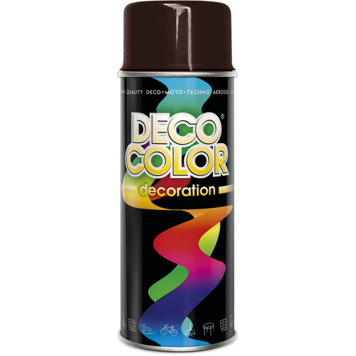 Decoration Universal Spray Paint 400ml Chocolate Brown - Deco Color Ireland