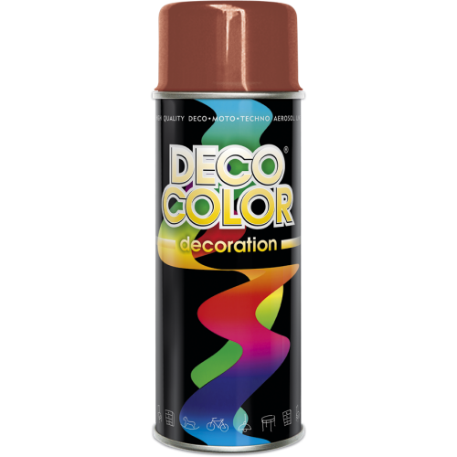 Decoration Universal Spray Paint 400ml Copper Brown - Deco Color Ireland