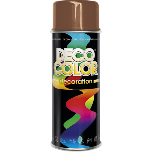 Decoration Universal Spray Paint 400ml Brown - Deco Color Ireland