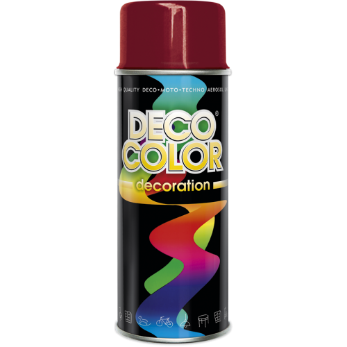 Decoration Universal Spray Paint 400ml Ruby Red - Deco Color Ireland