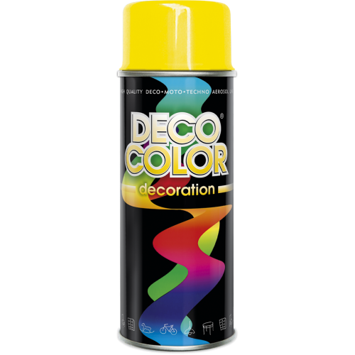 Decoration Universal Spray Paint 400ml Yellow - Deco Color Ireland