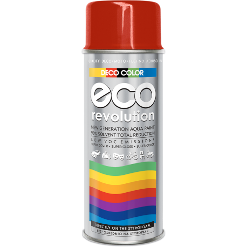 Eco Revolution Spray Paint  400ml - Deco Color Ireland #color_red