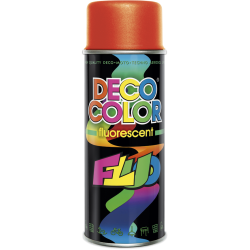 Deco Color-Flouresent Orange 400ml - Deco Color Ireland