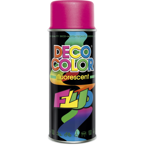 Deco Color-Flouresent Pink 400ml - Deco Color Ireland